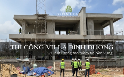 THI CÔNG VILLA BÌNH DƯƠNG